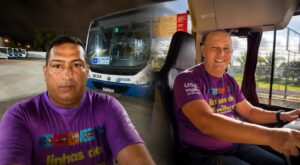 Os motoristas Silvio e Igor acreditam que o vínculo com o passageiro é a essência da profissão